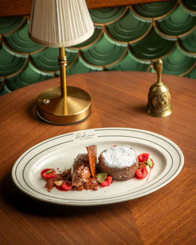 Orange Infused Chocolate Fondant